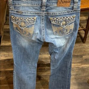 Adiktd jeans they are size 2 Length 33